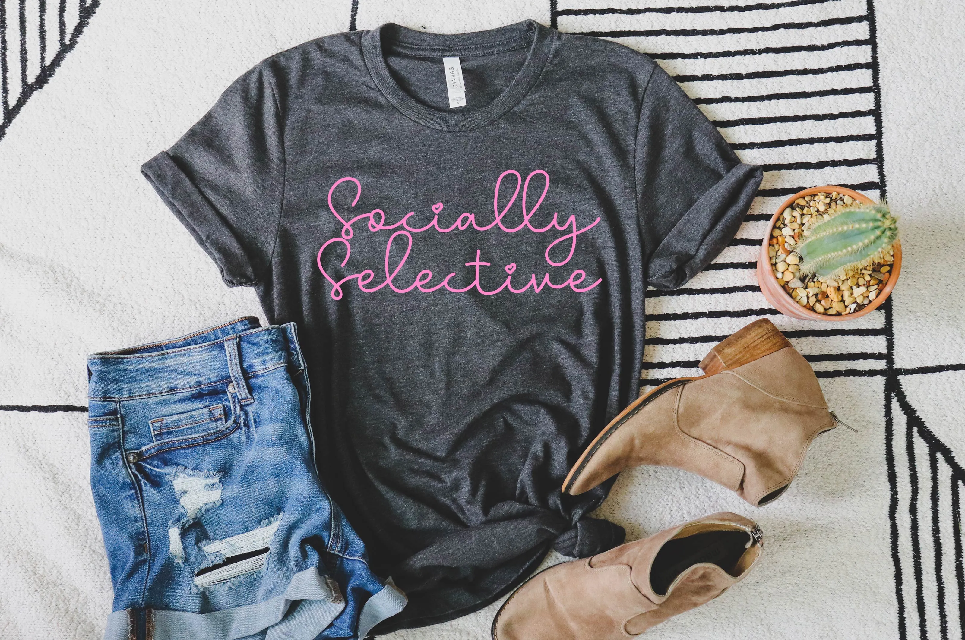 Socially Selective Shirt | Unisex Crew