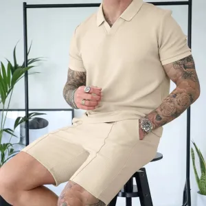 Sommerliches Zweiteiler-Set für Herren von StilMeister