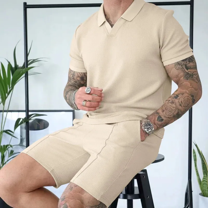 Sommerliches Zweiteiler-Set für Herren von StilMeister