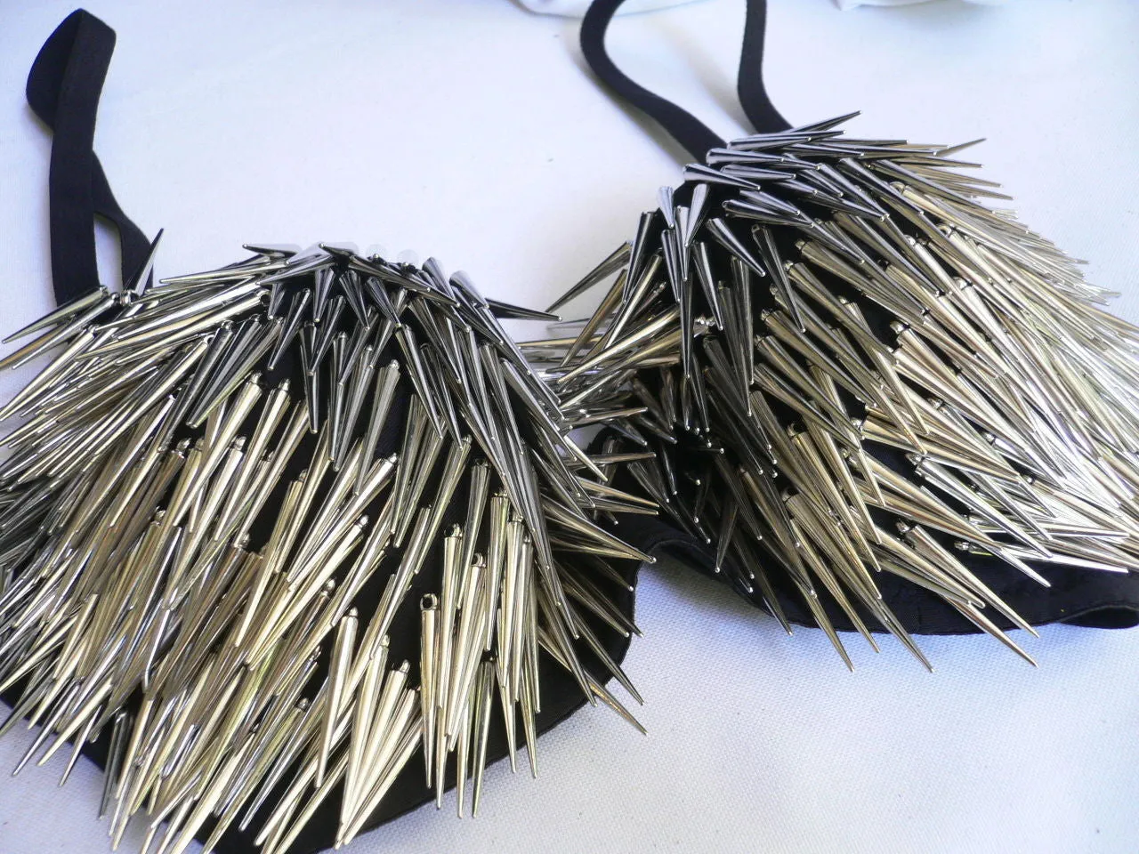 Spiky Fringe Tassel Bra