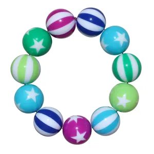 STARS & STRIPES BEACH BALL BRACELET