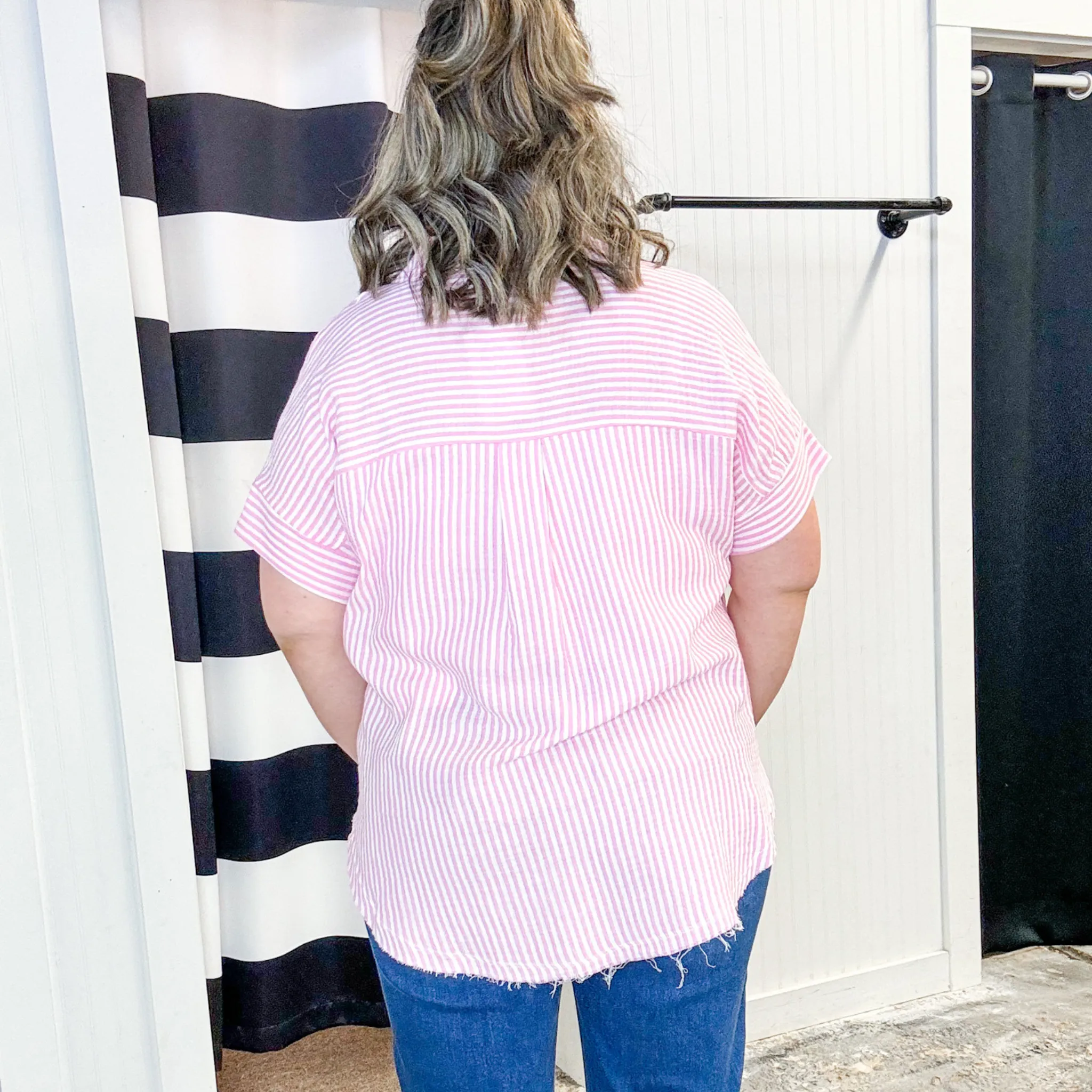 Stay Lively Pink Polo Shirt