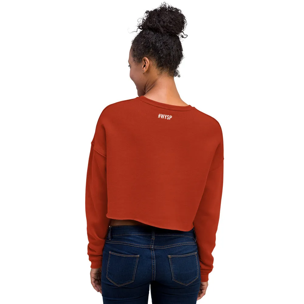 Stay Weird - Crop Sweatshirt