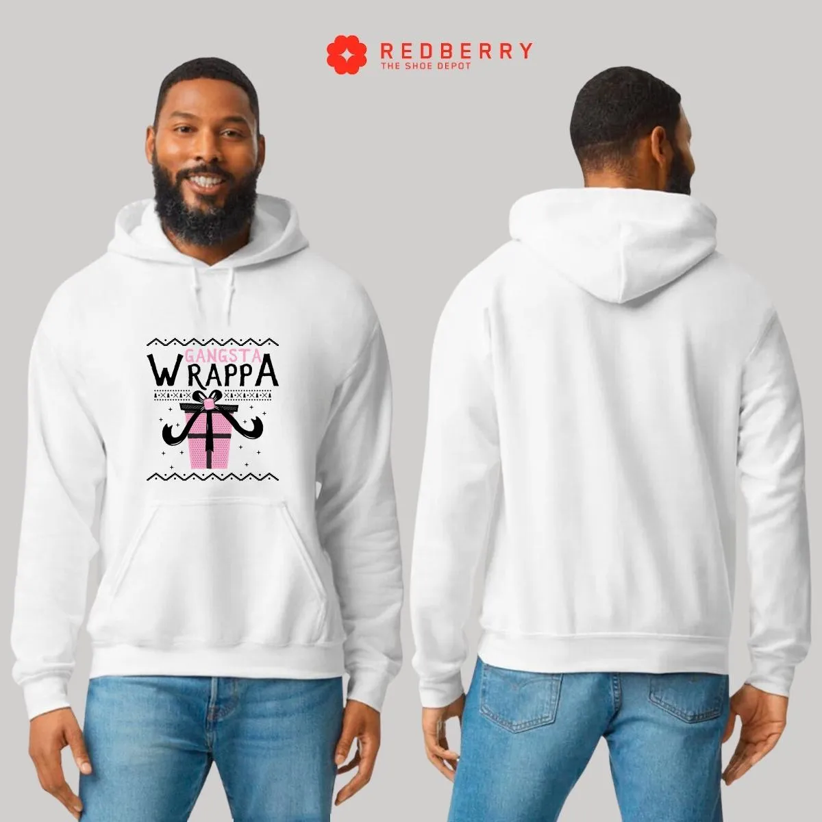 Sudadera Deportiva Hombre Navideña Hoodie 003