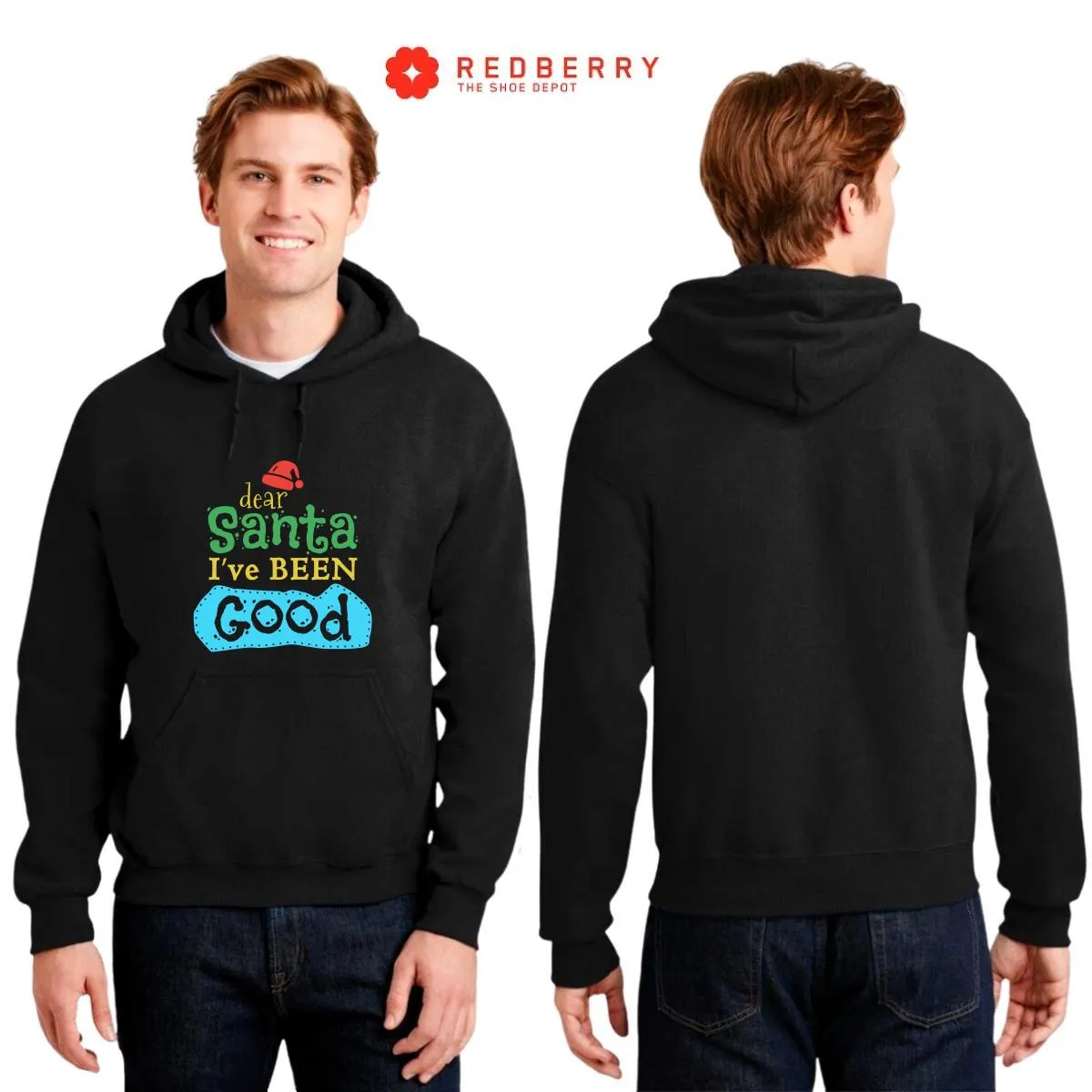 Sudadera Deportiva Hombre Navideña Hoodie 010