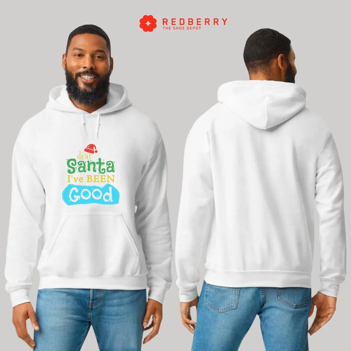 Sudadera Deportiva Hombre Navideña Hoodie 010