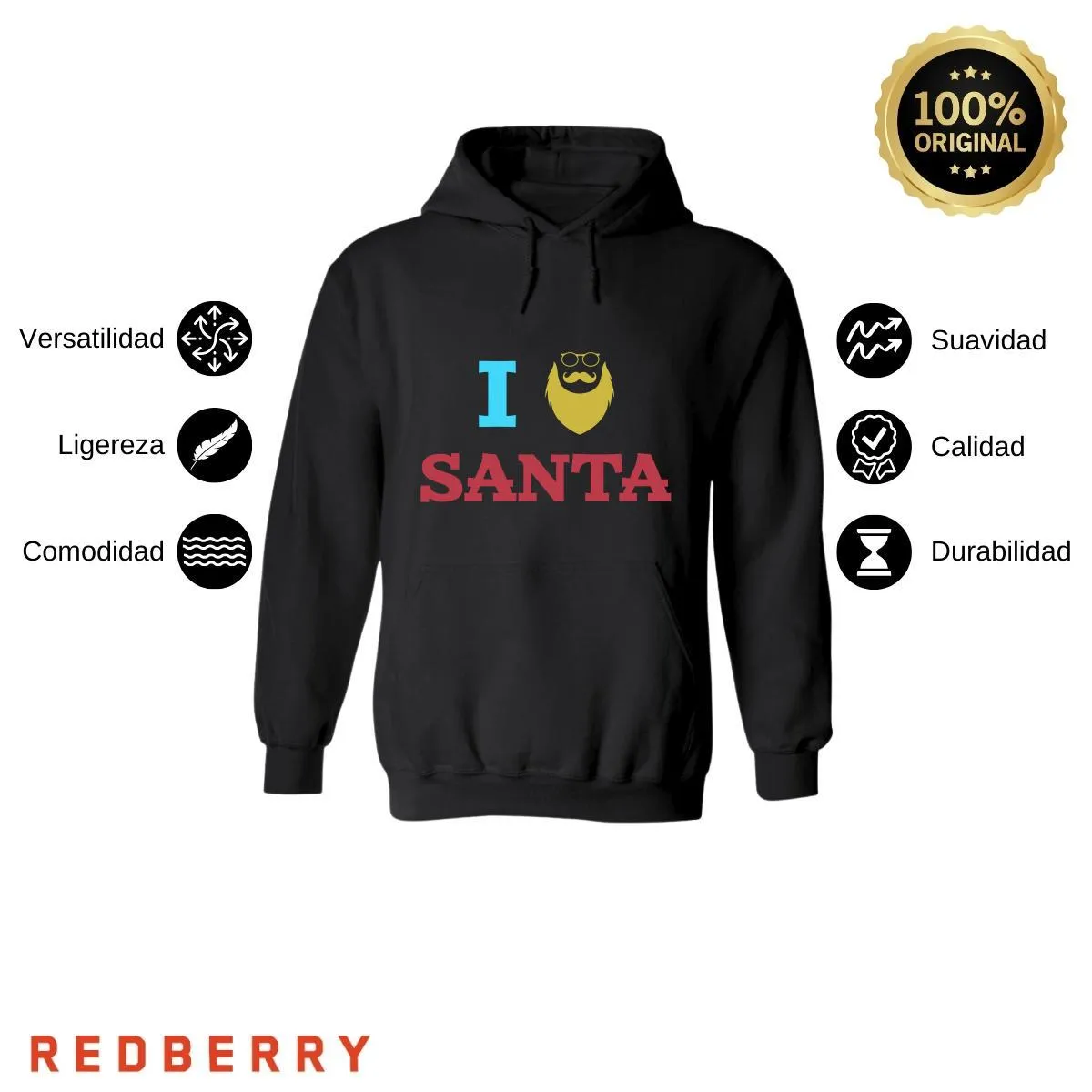 Sudadera Deportiva Mujer Navideña Hoodie 009