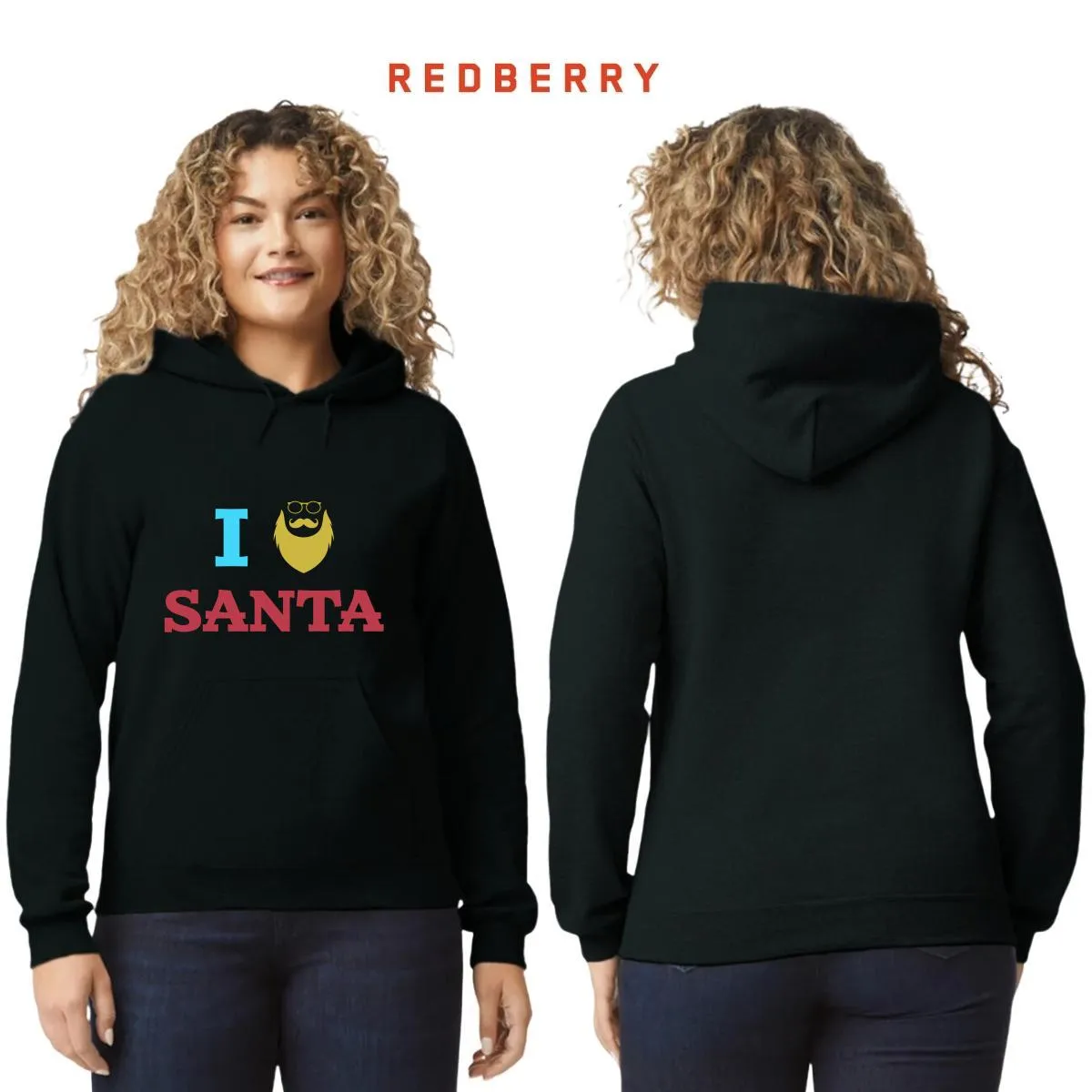 Sudadera Deportiva Mujer Navideña Hoodie 009