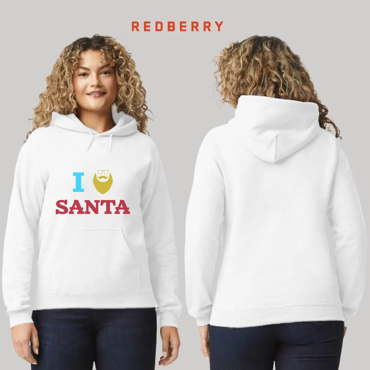 Sudadera Deportiva Mujer Navideña Hoodie 009