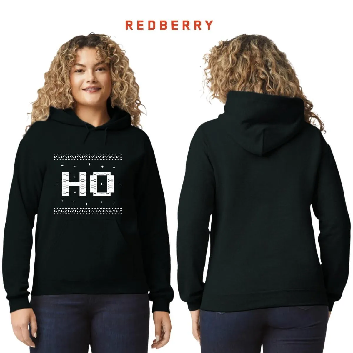 Sudadera Deportiva Mujer Navideña Hoodie 021