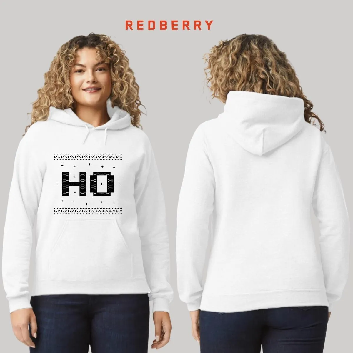 Sudadera Deportiva Mujer Navideña Hoodie 021