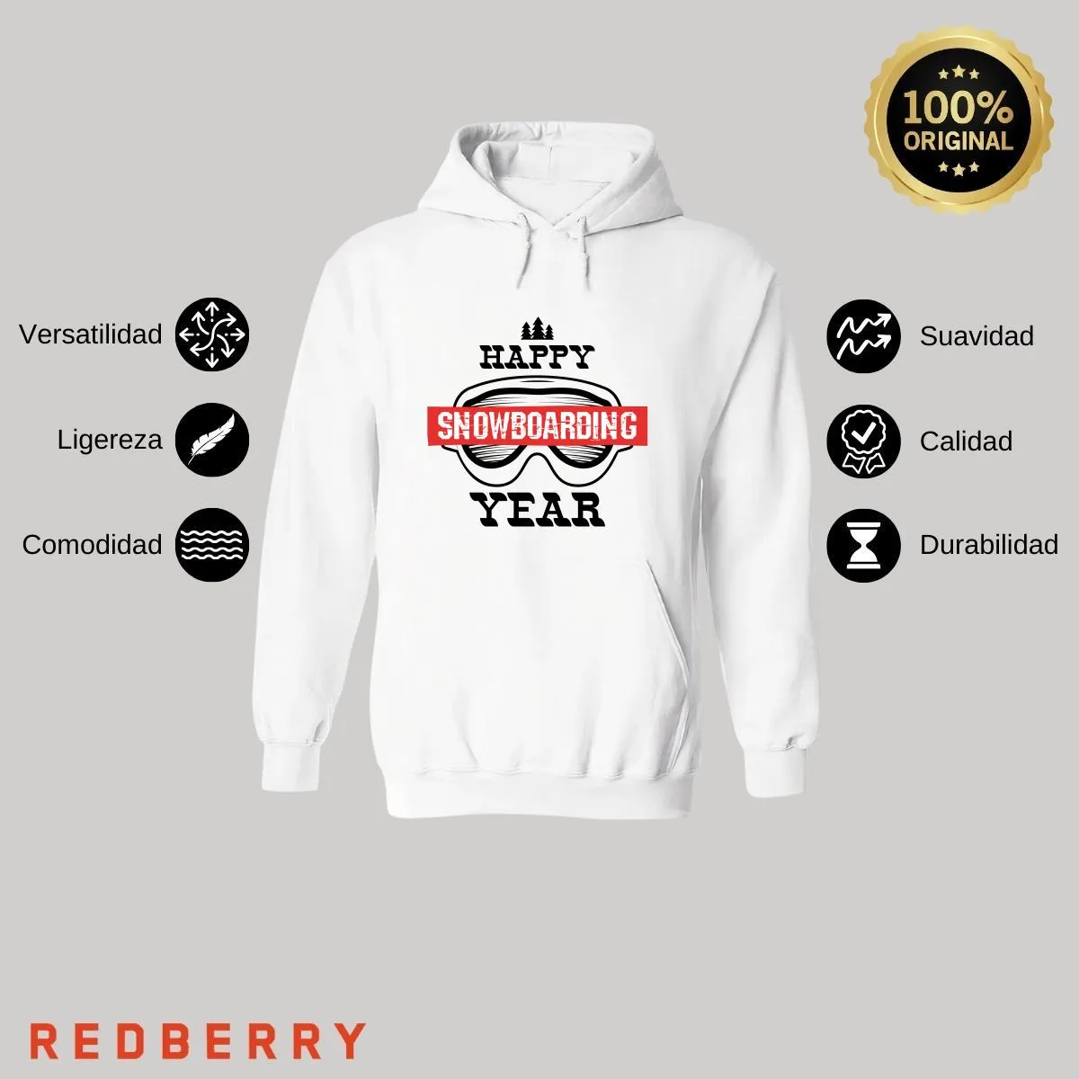 Sudadera Deportiva Mujer Navideña Hoodie 032