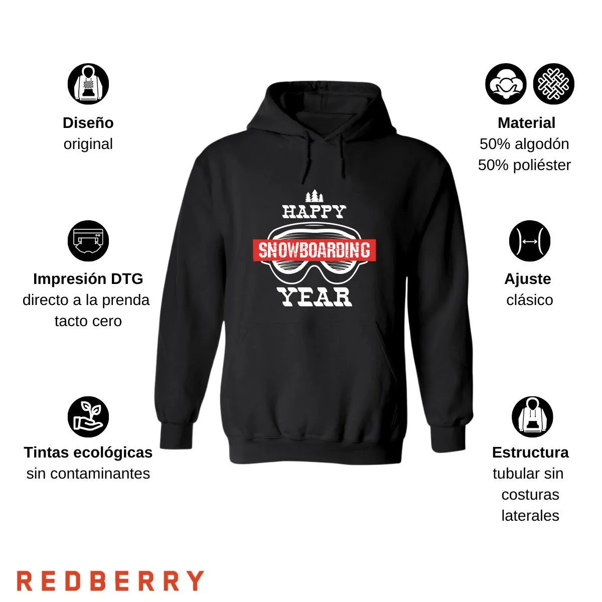 Sudadera Deportiva Mujer Navideña Hoodie 032