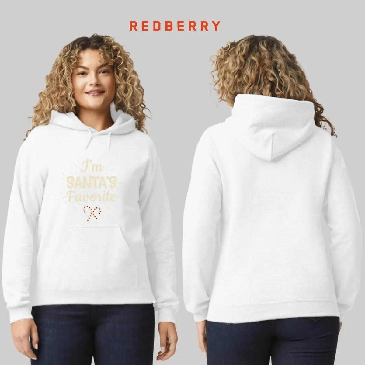 Sudadera Deportiva Mujer Navideña Hoodie 035