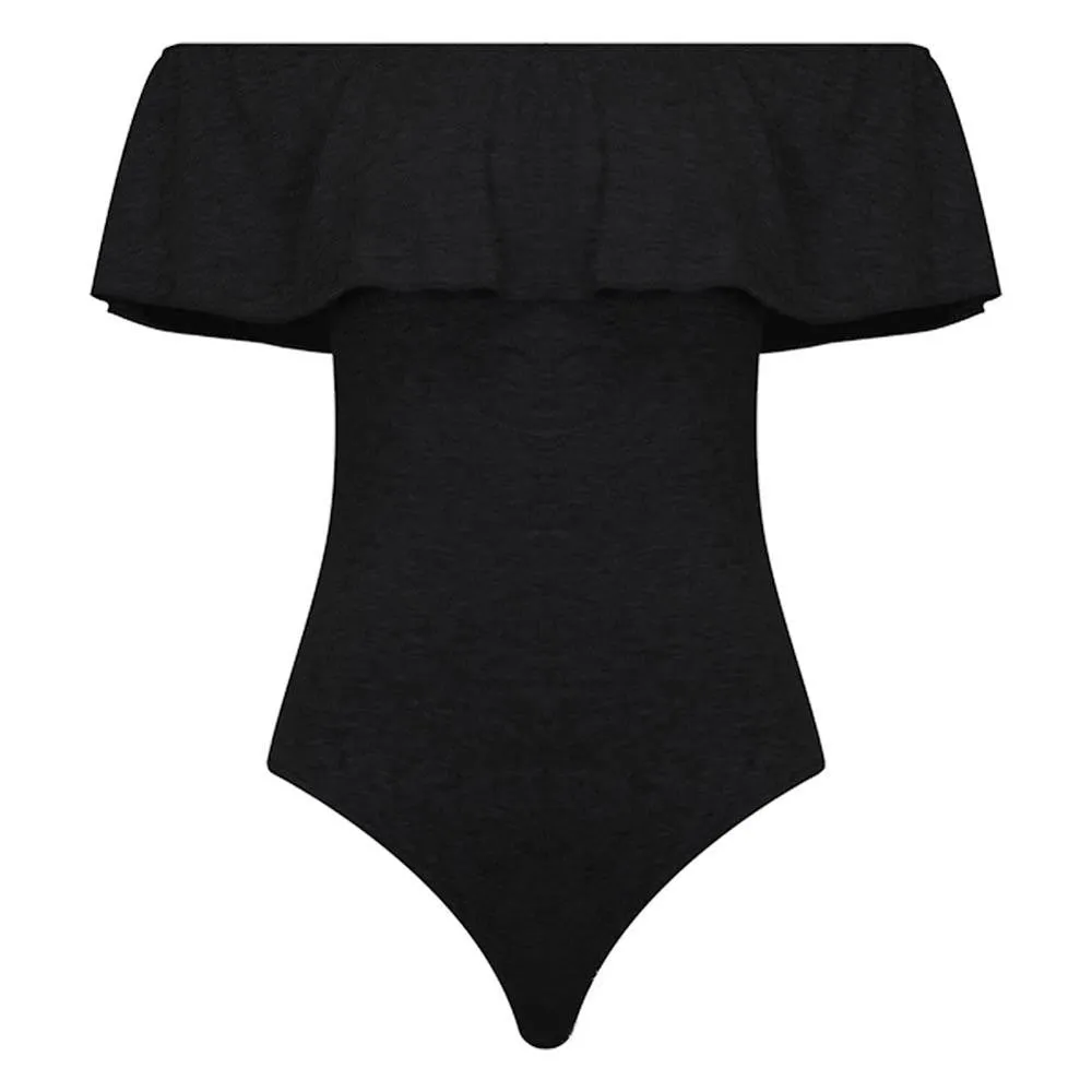 Summer Off Shoulder Backless Rompers Sexy Ruffles Women Bodysuit Crop Tops Blusa Womens Jumpsuit Bodycon Shirts Overalls