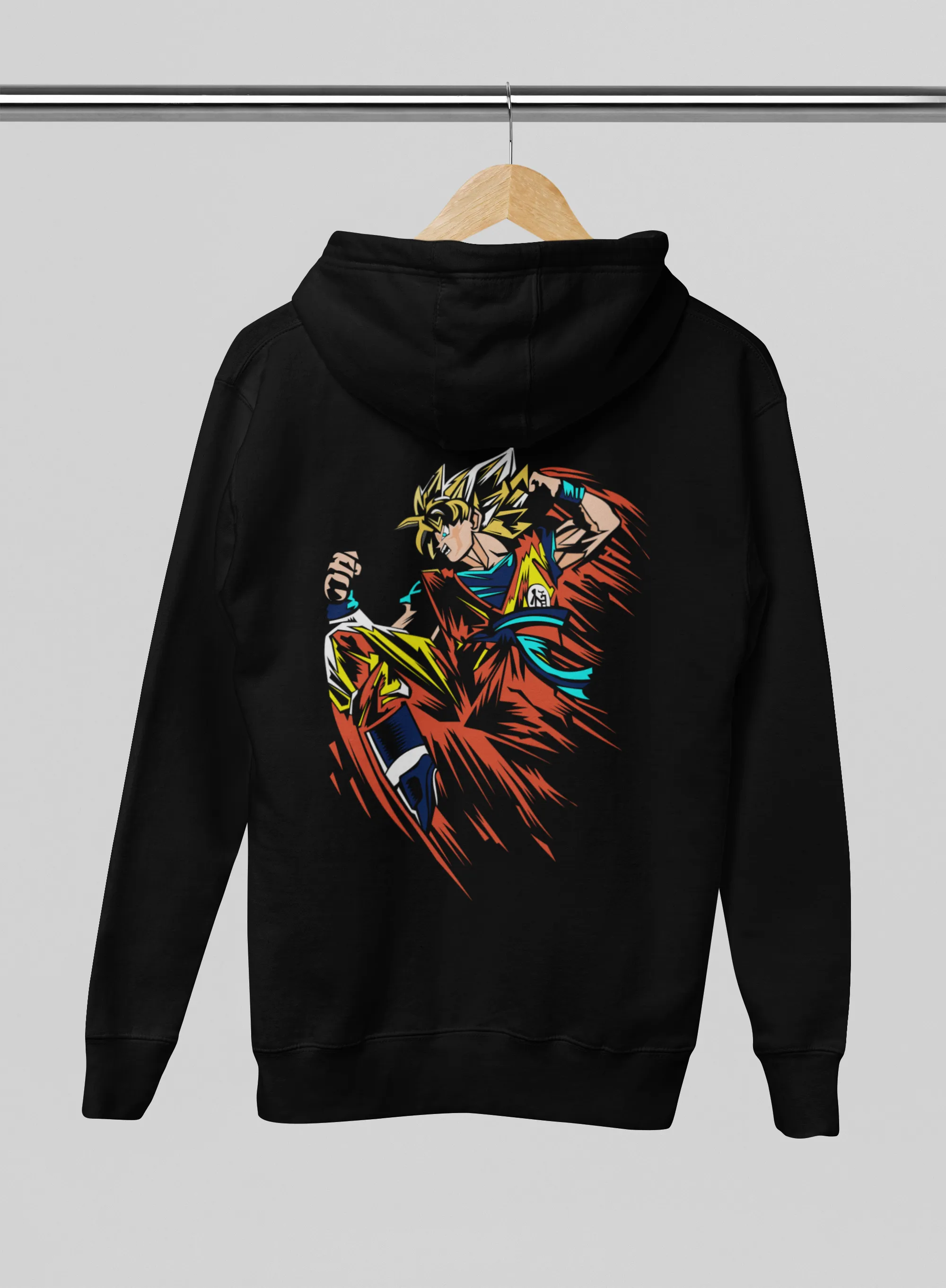 Super Saiyan Black Hoodie