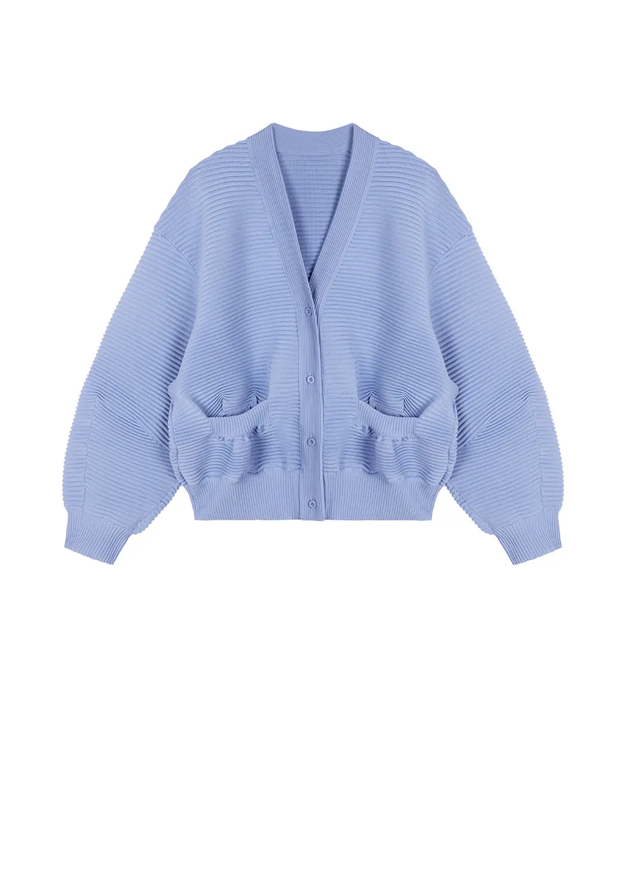 Sweater / JNBY Relaxed Jacquard Mid-length Cardigan