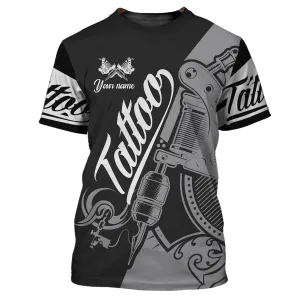 Tattoo Artist Shop Personalized Name Zipper Hoodie