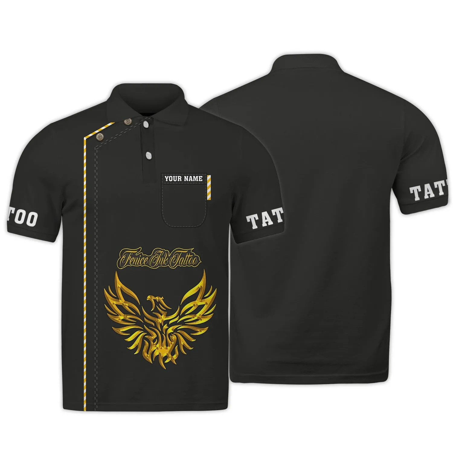 Tattoo Uniform Tee Shirt Black