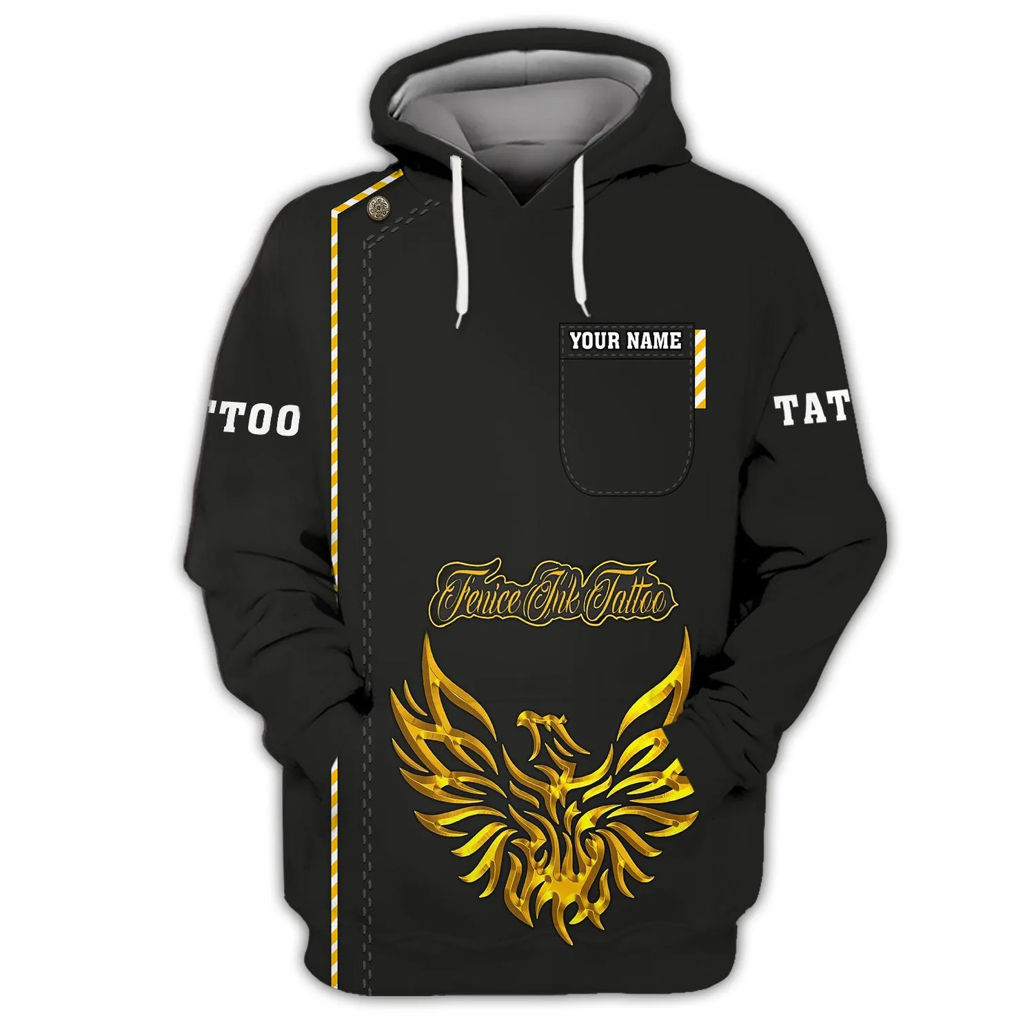 Tattoo Uniform Tee Shirt Black