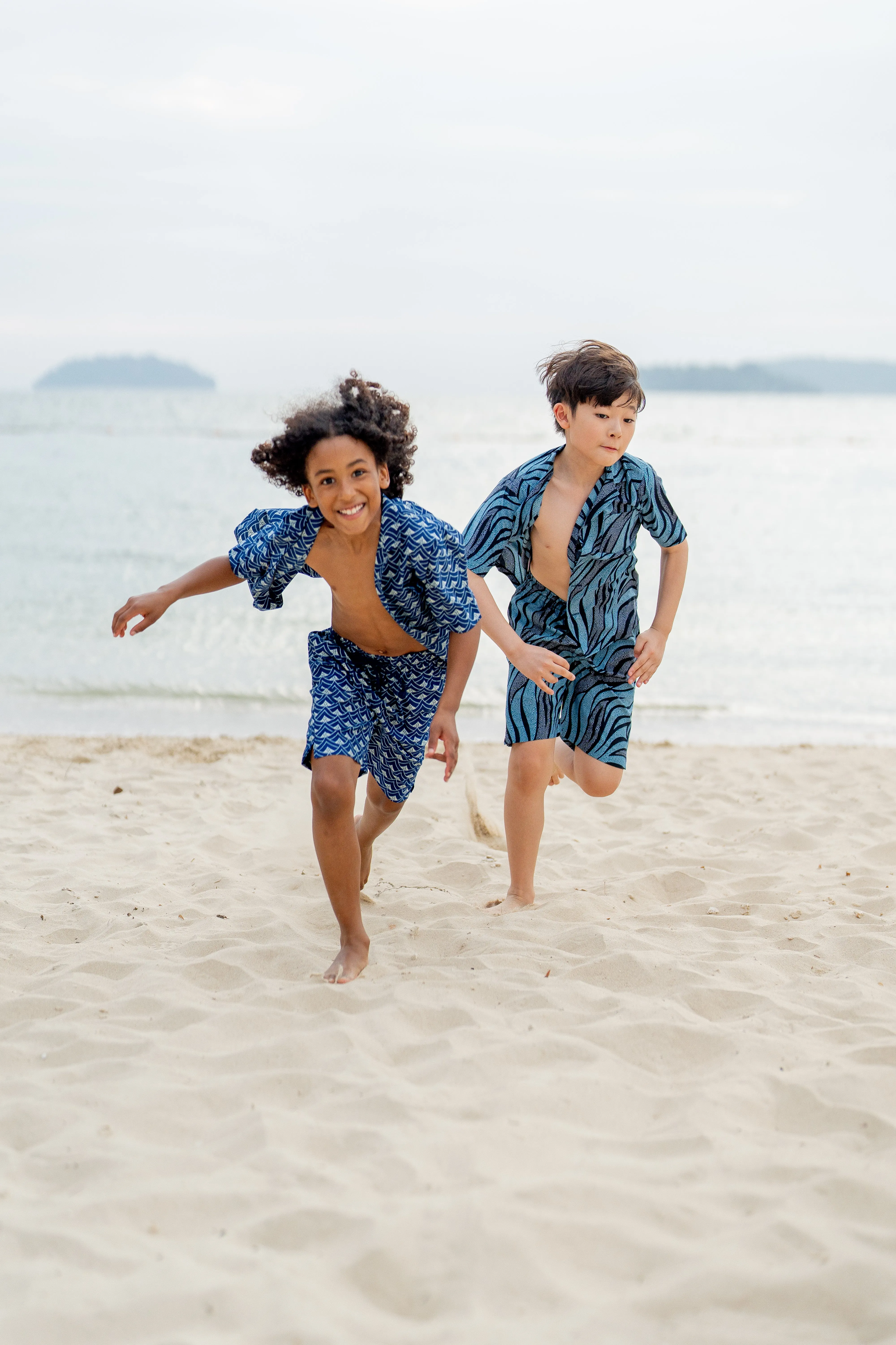 Temi Swim Shirt | Ocean Wave