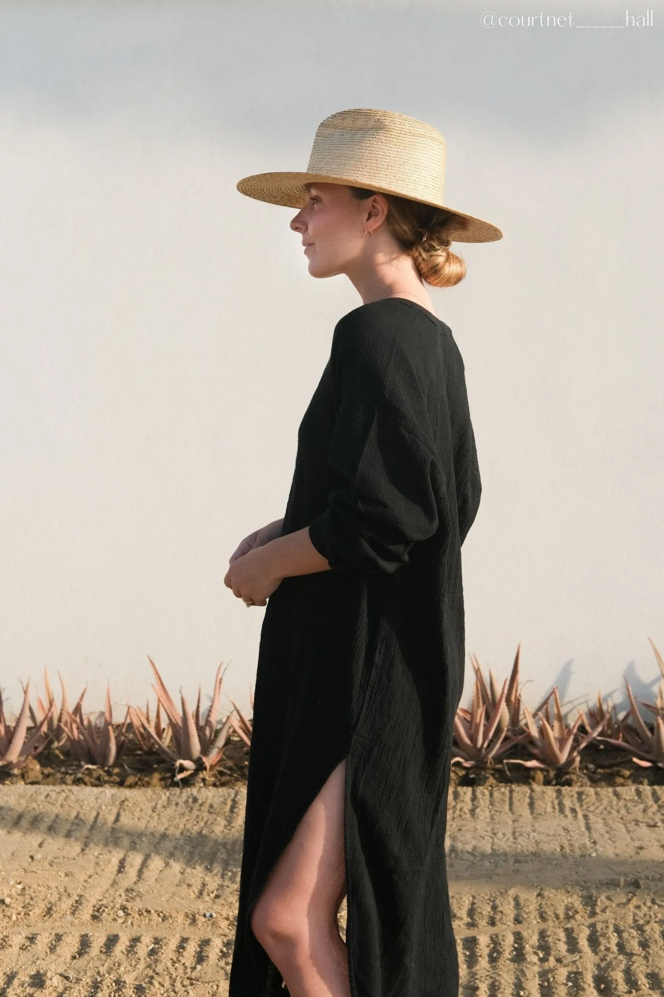 Terra Shirt Dress - Black