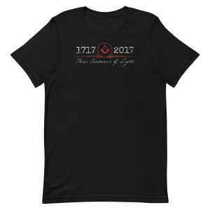 Three Centuries of Light | 1717-2017 Commemorative T-Shirt