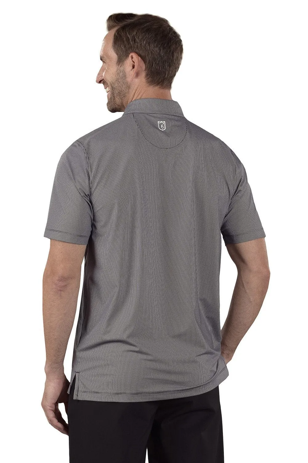 Toby Legend Black Polo - Athletic Fit - FINAL SALE