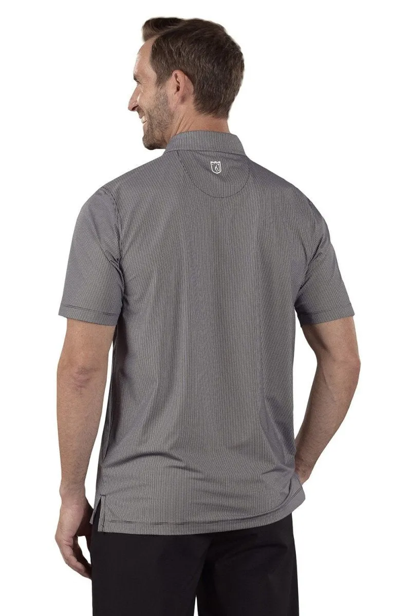Toby Legend Black Polo - Athletic Fit - FINAL SALE