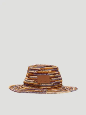 Tulum Wide Brim Raffia Hat