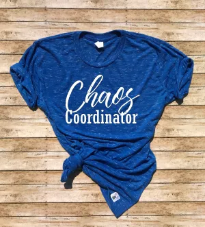 Unisex Crew Neck T Shirt Chaos Coordinator - Funny T shirt - Trending Graphic T Shirt