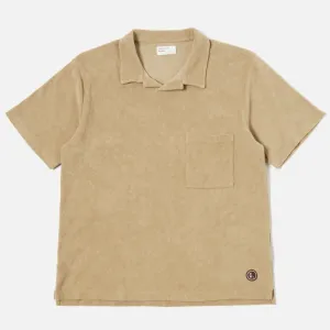 Universal Works Light Weight Terry Vacation Polo Summer Oak