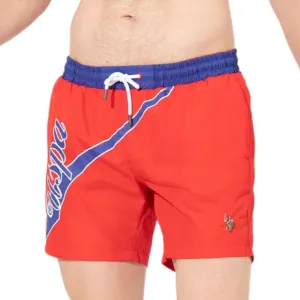 U.S. POLO ASSN. Swim Shorts Men 50245365-VR213-RED