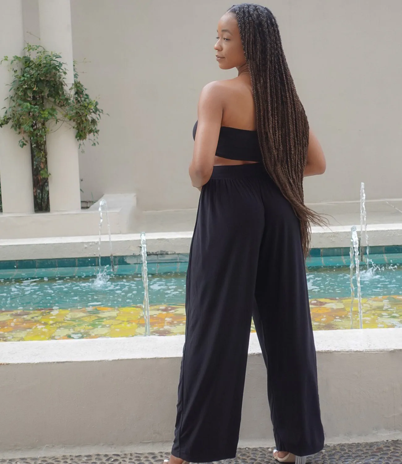 Vacation Awaits 2Pc Set(Black)