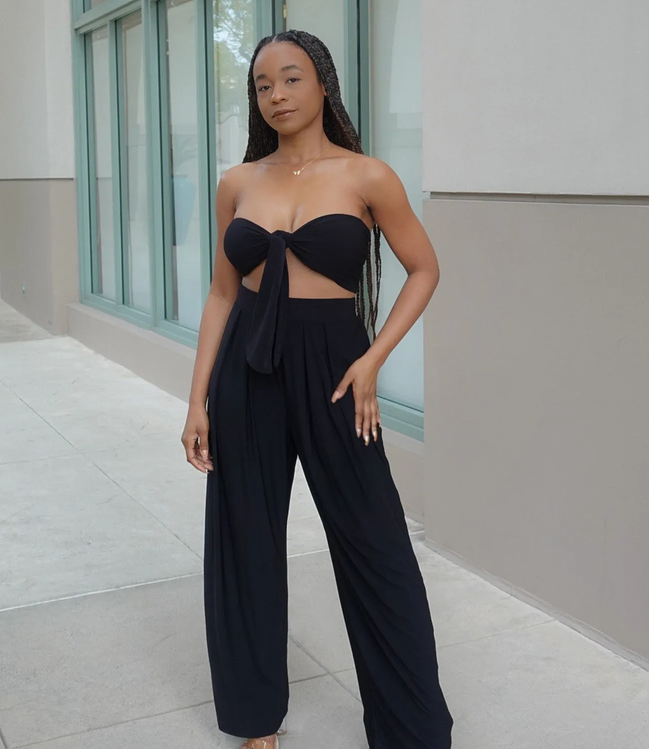 Vacation Awaits 2Pc Set(Black)