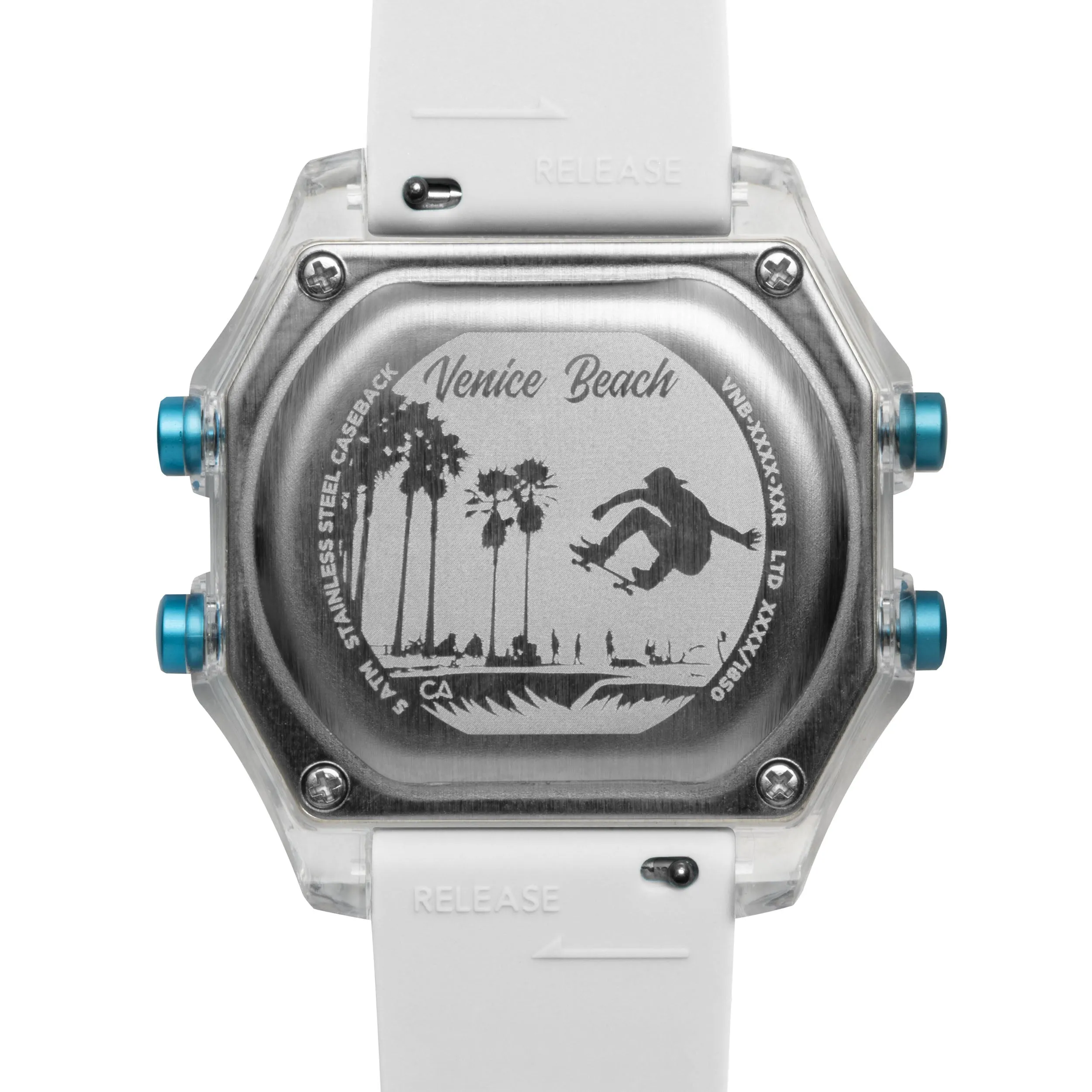 Venice Beach Digital Clear White