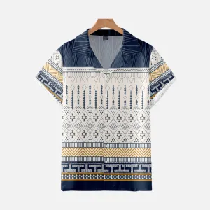 VINTAGE PRINTED ALOHA SHIRT