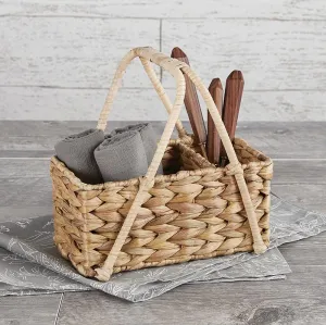 Water Hyacinth Woven Picnic Basket