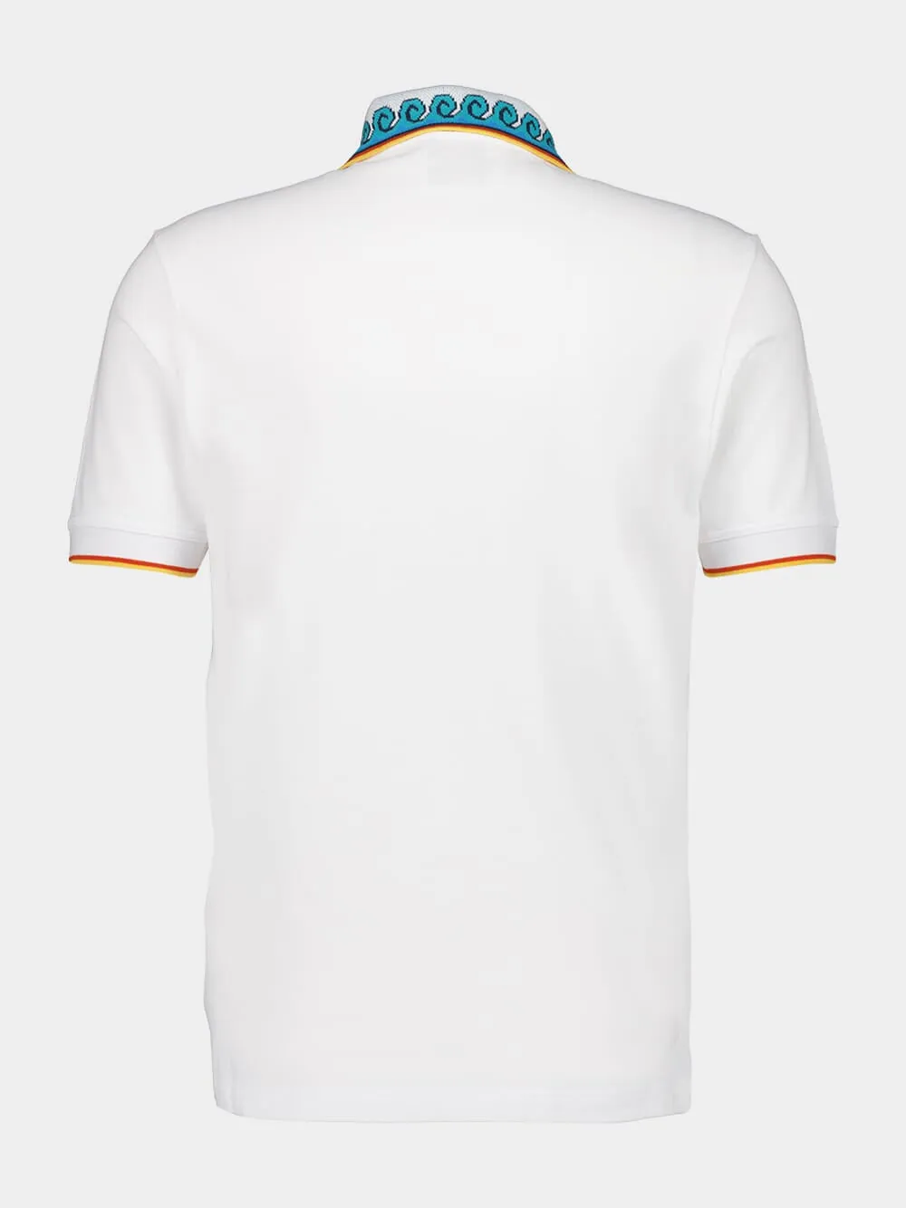 White Organic Cotton Polo Shirt